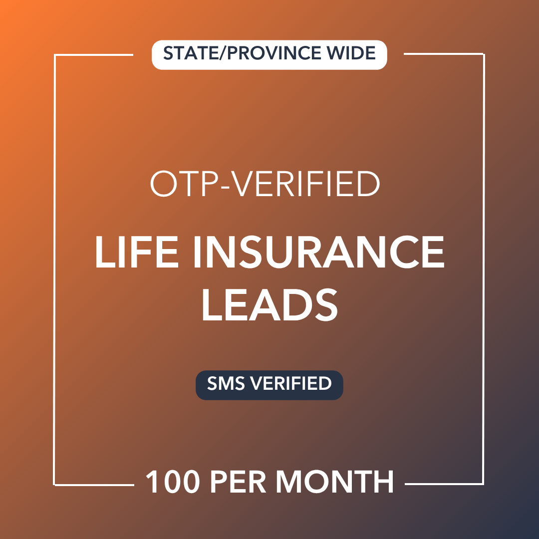 Life Insurance Leads | OTP-Verified
