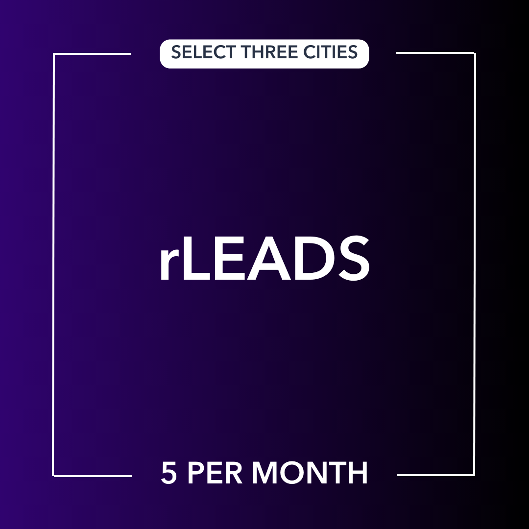 Supplement your monthly rLead™ plan with additional leads