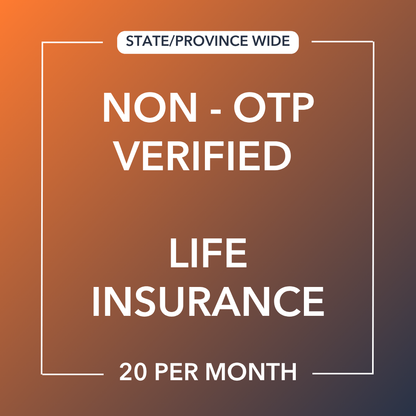 Life Insurance Leads | NON-OTP-Verified