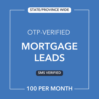 Mortgage Leads | OTP-Verified | Finmo