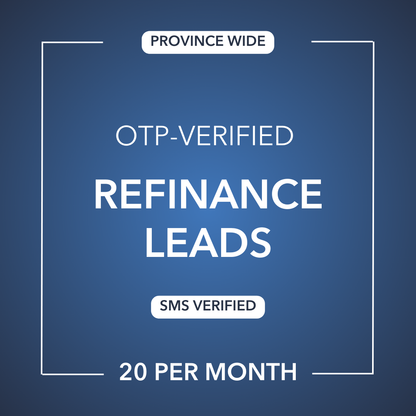 Refinance Leads | OTP-Verified | Canada
