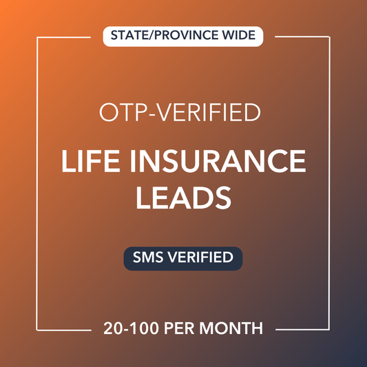 Life Insurance Leads | OTP-Verified