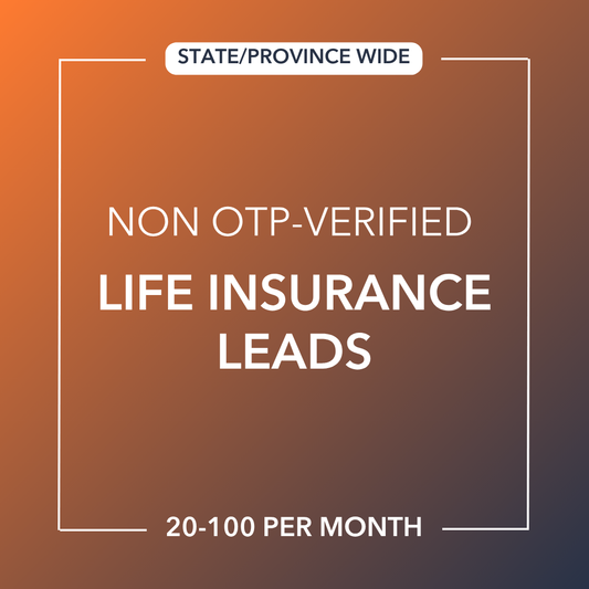 Life Insurance Leads | NON-OTP-Verified