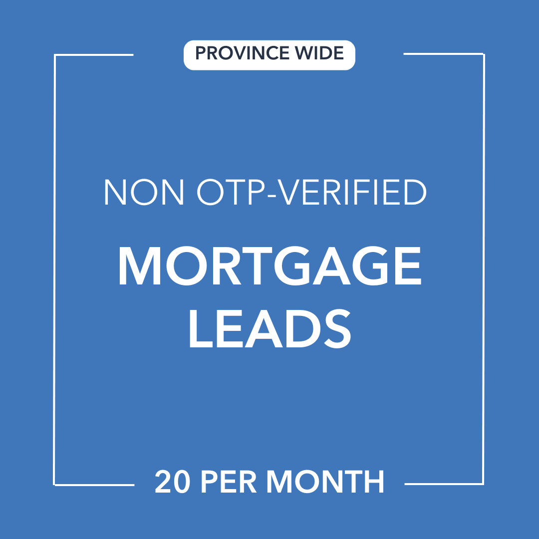 Mortgage Leads | NON-OTP-Verified | Finmo