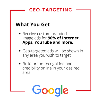 Geo-Targeting Ads Campaign : Unlimited Zipcodes / Postal Codes