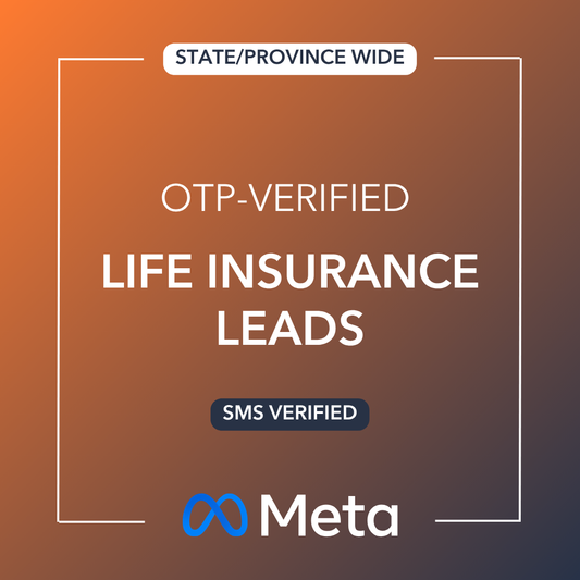 Life Insurance Leads | OTP-SMS Verified