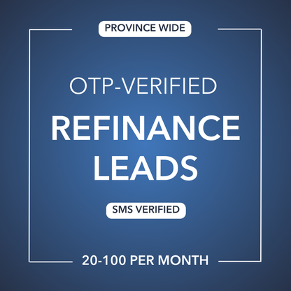 Refinance Leads | OTP-Verified | Canada