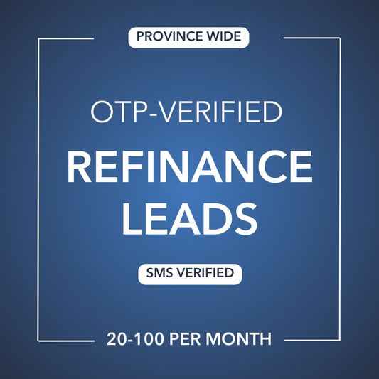 Refinance Leads | OTP-Verified | Canada